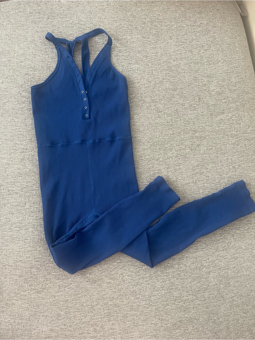 FP Movement by Free People Happiness Runs Henley Onesie - Jewel